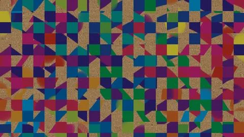 Abstract modern pattern or background with different forms Stock Illustration