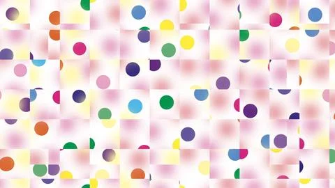 Abstract modern pattern or background with different forms イラスト素材