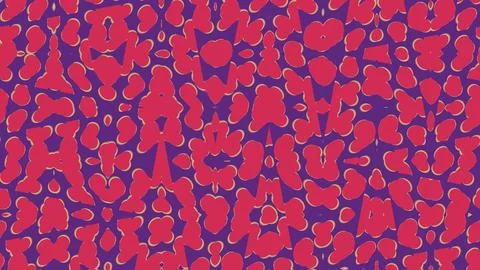 Abstract modern pattern or background with different forms Illustrazione stock
