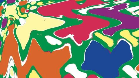 Abstract modern pattern or background with different forms Stock Illustration