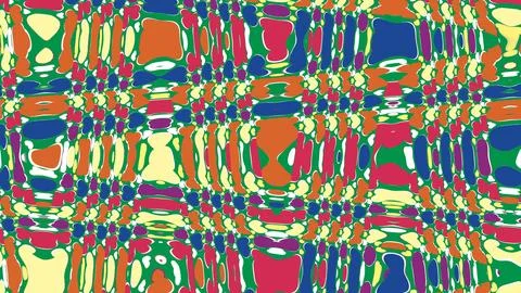 Abstract modern pattern or background with different forms Stock Illustration