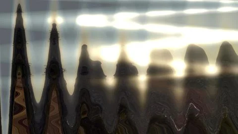 Abstract modern pattern or background with different forms Stock Illustration