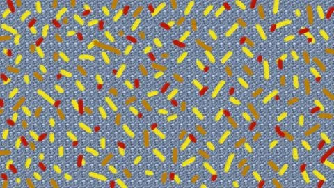 Abstract modern pattern or background with different forms Stock Illustration