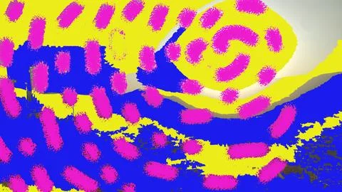 Abstract modern pattern or background with different forms Stock Illustration