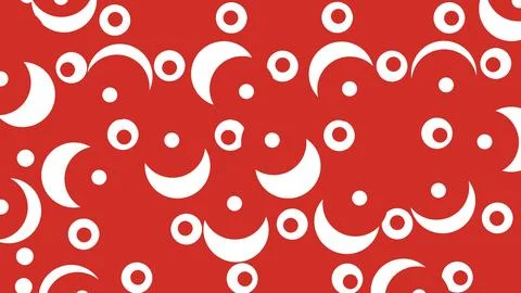 Abstract modern pattern or background with different forms Illustrazione stock