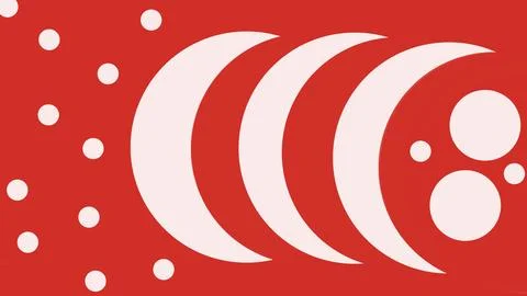 Abstract modern pattern or background with different forms イラスト素材