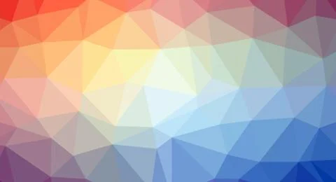 Abstract modern polygonal background based on geometric shapes of triangles o Stock Illustration