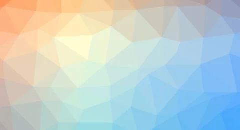 Abstract modern polygonal background based on geometric shapes of triangles o Stock Illustration