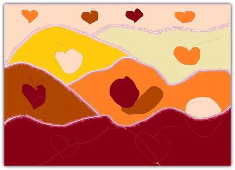 Abstract modern retro designs in different shape and colors Stock Illustration