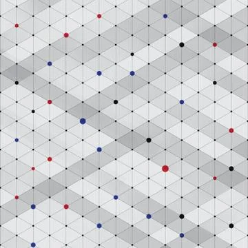 Abstract modern stylish isometric pattern texture, Three-dimensional rectangl Illustrazione stock