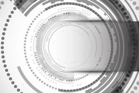 Abstract modern technology background. Stock Illustration