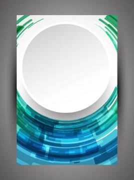 Abstract modern technology background. Stock Illustration