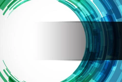 Abstract modern technology background. Stock Illustration