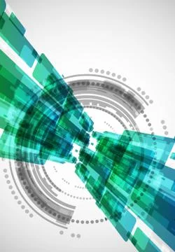 Abstract modern technology background. Stock Illustration