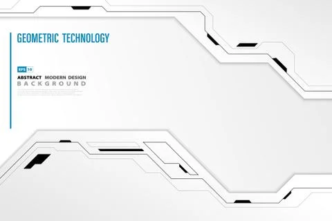Abstract modern technology background. illustration vector eps10 Stock Illustration