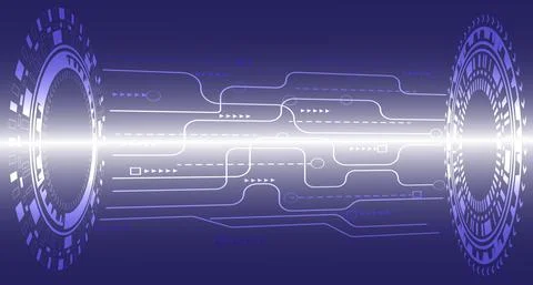 Abstract modern technology background innovation concept to connection vector Stock Illustration