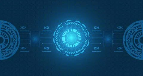 Abstract modern technology background innovation concept to connection vector Stock Illustration