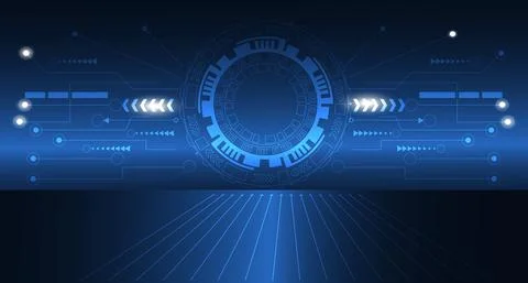 Abstract modern technology background innovation concept to connection vector Stock Illustration