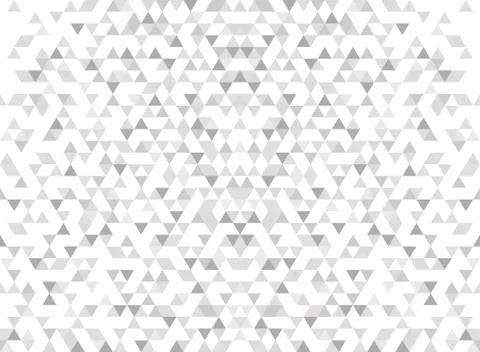 Abstract modern triangle pattern gradient gray background. Stock Illustration