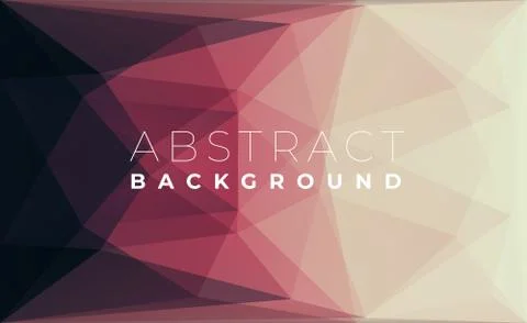 Abstract modern triangle polygonal background, vector illustration. Illustrazione stock