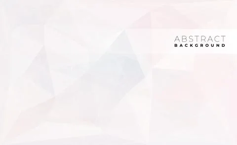 Abstract modern triangle polygonal background, vector illustration. Stock Illustration