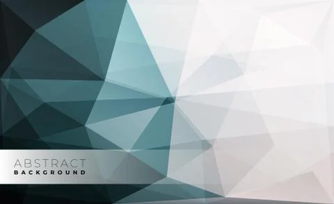Abstract modern triangle polygonal background, vector illustration. 库存插图