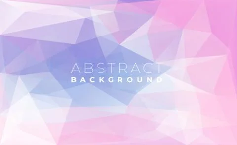 Abstract modern triangle polygonal background, vector illustration. Stock Illustration
