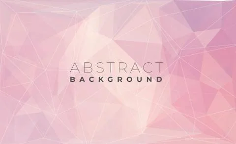 Abstract modern triangle polygonal background, vector illustration. Stock Illustration