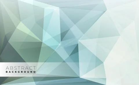 Abstract modern triangle polygonal background, vector illustration. Stock Illustration