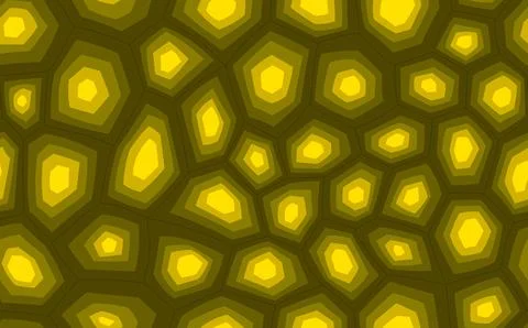 Abstract modern turtle shell seamless pattern. Animals trendy background. Brown Illustrazione stock