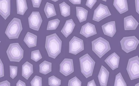 Abstract modern turtle shell seamless pattern. Animals trendy background. Purple Stock Illustration