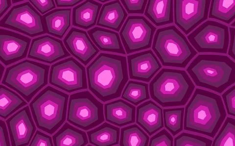Abstract modern turtle shell seamless pattern. Animals trendy background. Purple Illustrazione stock