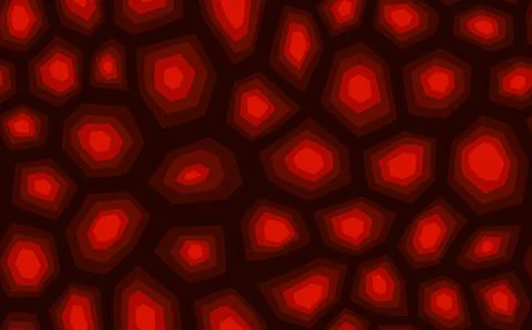 Abstract modern turtle shell seamless pattern. Animals trendy background. Brown Stock Illustration