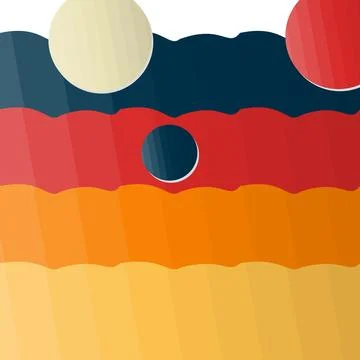 Abstract modern vector background: abstract, memphis, shapes, colorful, Stock Illustration