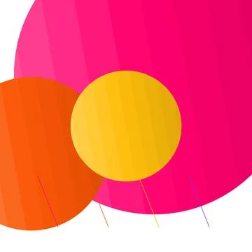 Abstract modern vector background: abstract, circles, dots, retro, seventies, Stock Illustration