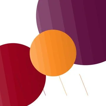 Abstract modern vector background: abstract, circles, dots, retro, seventies, Stock Illustration
