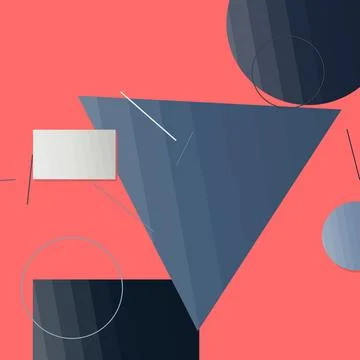 Abstract modern vector background: abstract, geometric, wave, gradient, modern, Stock Illustration