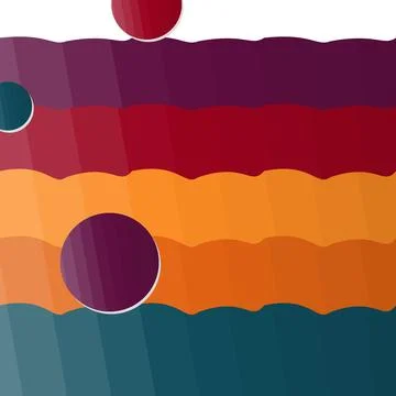 Abstract modern vector background: abstract, memphis, shapes, colorful, Stock Illustration