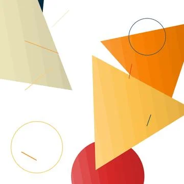 Abstract modern vector background: abstract, circles, dots, retro, seventies, Stock Illustration