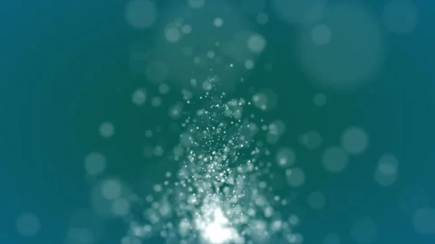 Abstract modern wave flow background. Blue particles wave flow background. Vídeos de archivo 341782146