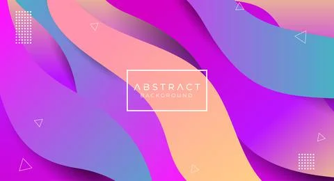 Abstract modern wavy background Stock Illustration