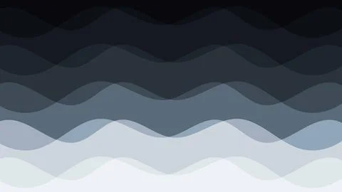 Abstract modern wavy background. Vector illustration. Stock Illustration