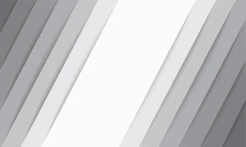 Abstract modern white lines background vector Stock Illustration