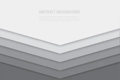 Abstract modern white lines background vector Stock Illustration