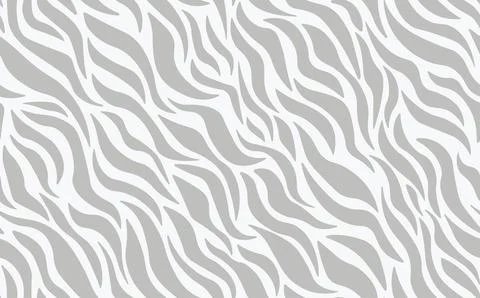 Abstract modern zebra seamless pattern. Animals trendy background. White and Stock Illustration
