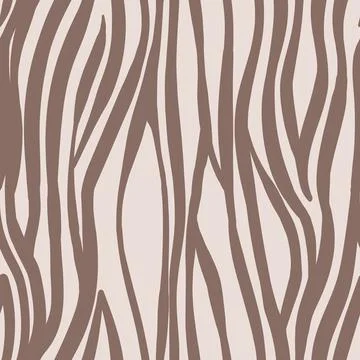 Abstract modern zebra seamless pattern. Animals trendy background. White and Illustrazione stock