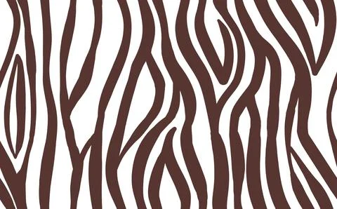 Abstract modern zebra seamless pattern. Animals trendy background. White and Stock Illustration