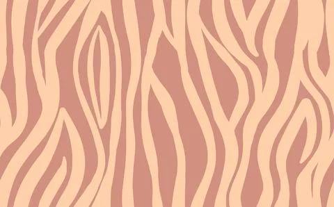 Abstract modern zebra seamless pattern. Animals trendy background. Pink Stock Illustration