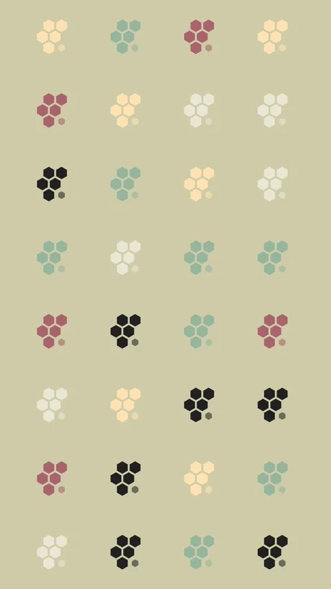 Abstract Modular Geometric Animation With Continuous Spinner Motion Stock Footage 332121278