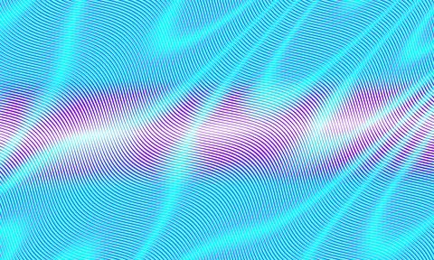 Abstract moire pattern background. An extreme moire effect creating an unplea Stock Illustration